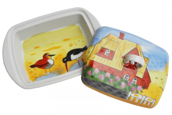 Austernfischer & Strandläufer Butterdose