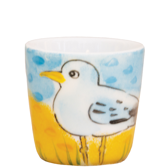 Möwe mit gelbem Schnabel Eierbecher