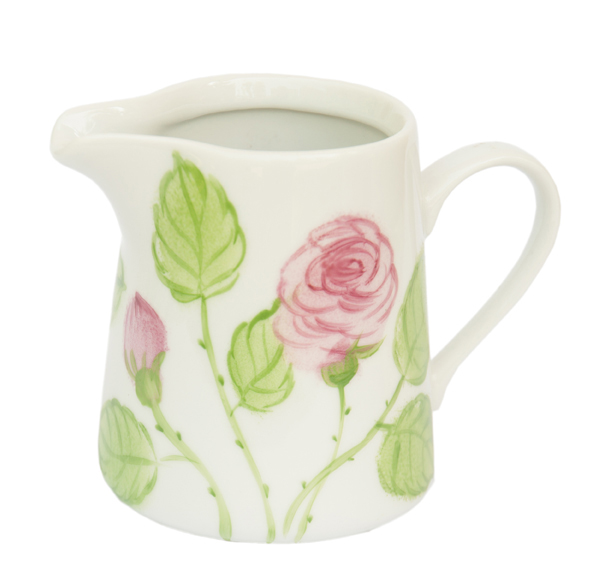 Rosa Rosen Sahnekanne 0,25 l
