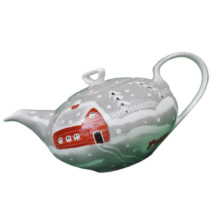Schneeelche Teekanne 1,2 l