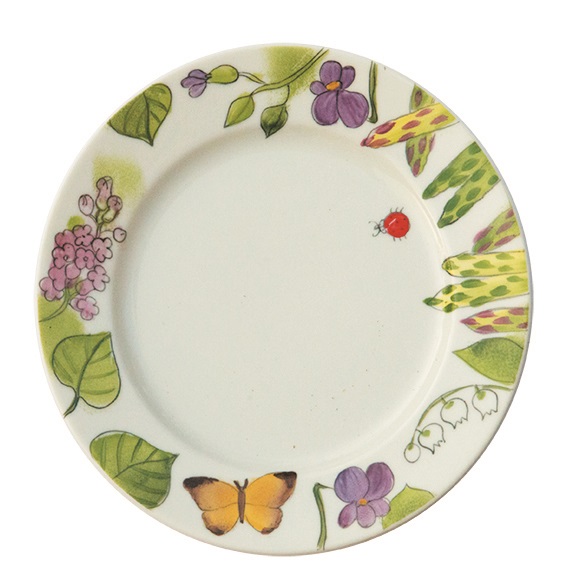 Spargel Teller 19 cm 6 Stück