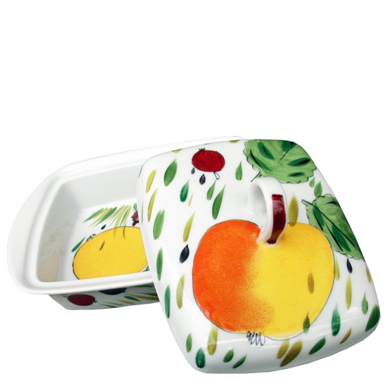 Apfel Butterdose