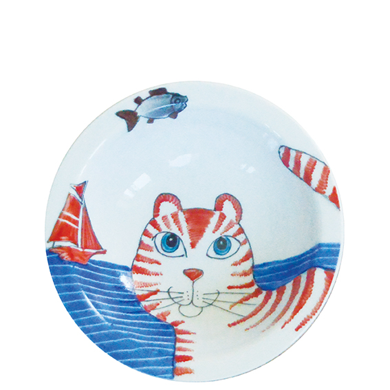 Wind & Weite Möwe mit Segelboot Schale 16 cm