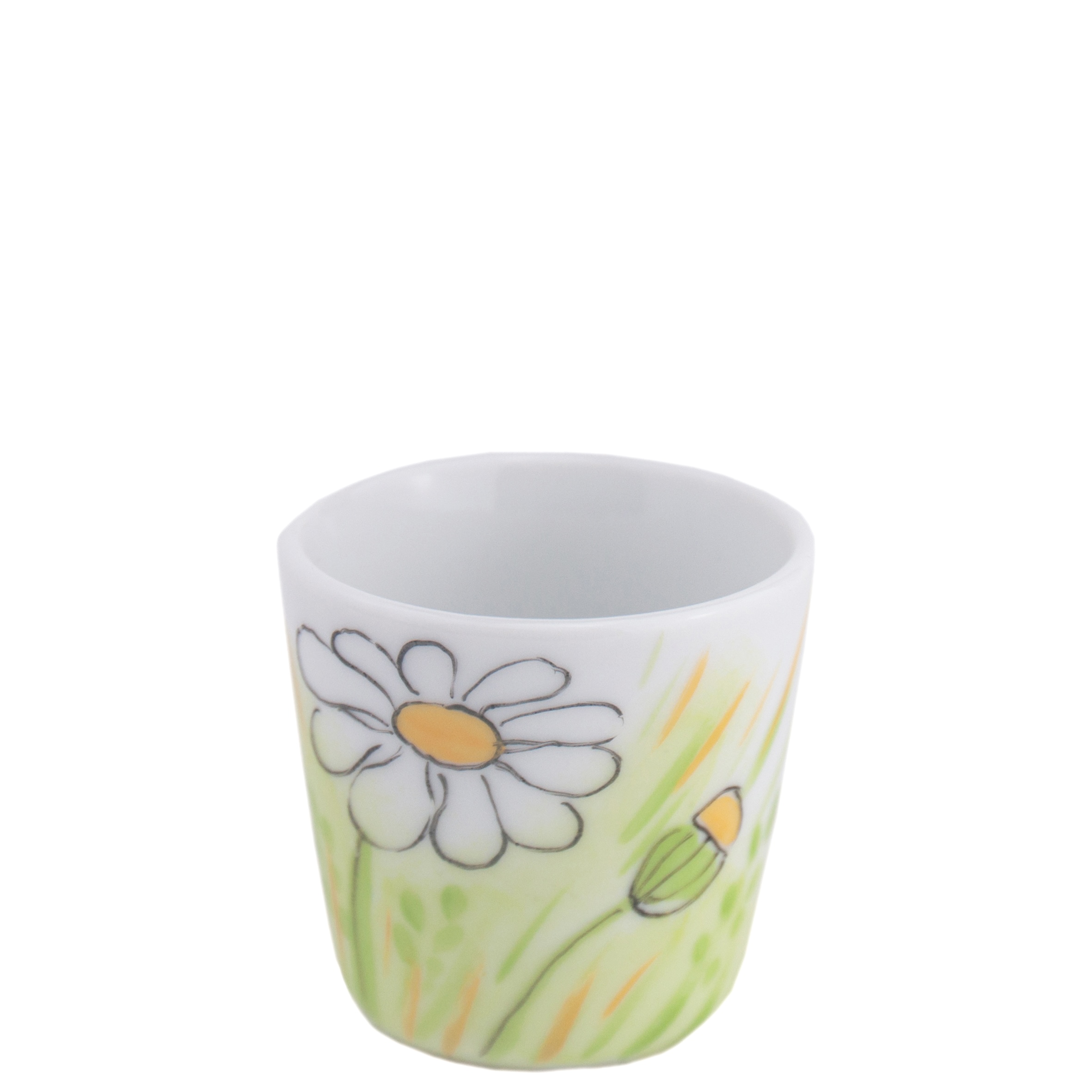 Margaritte Eierbecher aus Porzellan