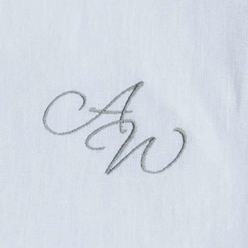 Individuelle Stickerei, "Schriftart ELEGANT"